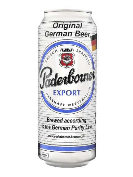 Paderborner Export Can 50 CL 5.5% x24 Doze